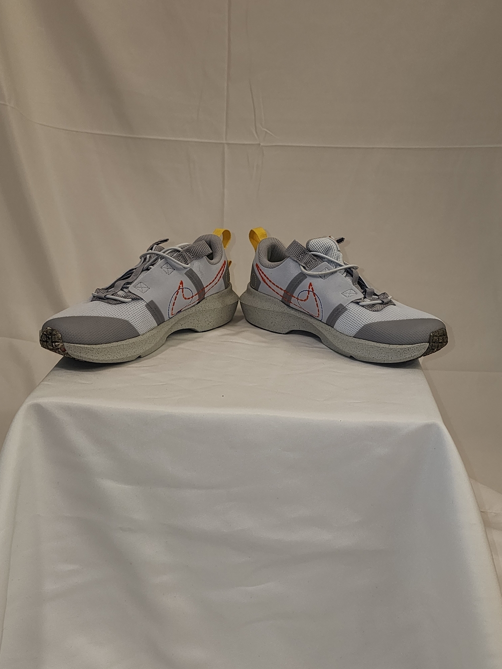 Nike Crater Impact PS "Football Grey/Game Royal" Sneakers – Size 3Y